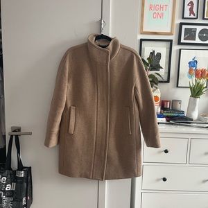J. Crew Stadium Coat Camel Sz 10P